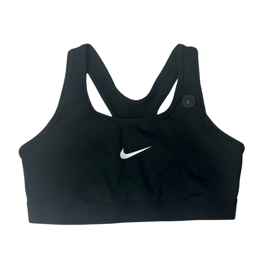 Girls’ Black Dri-Fit Sports Bra – Size L
