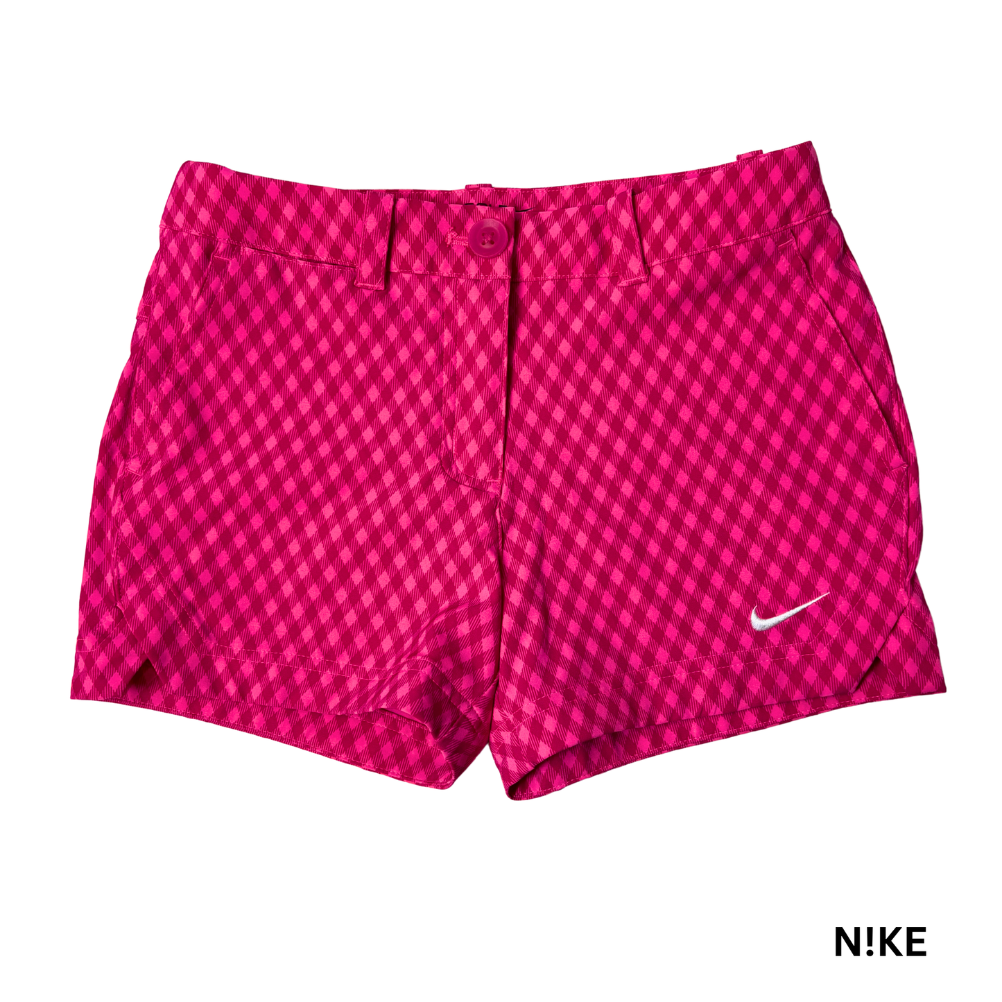 Girls’ Pink Golf Shorts Dri-Fit Cooling Size S