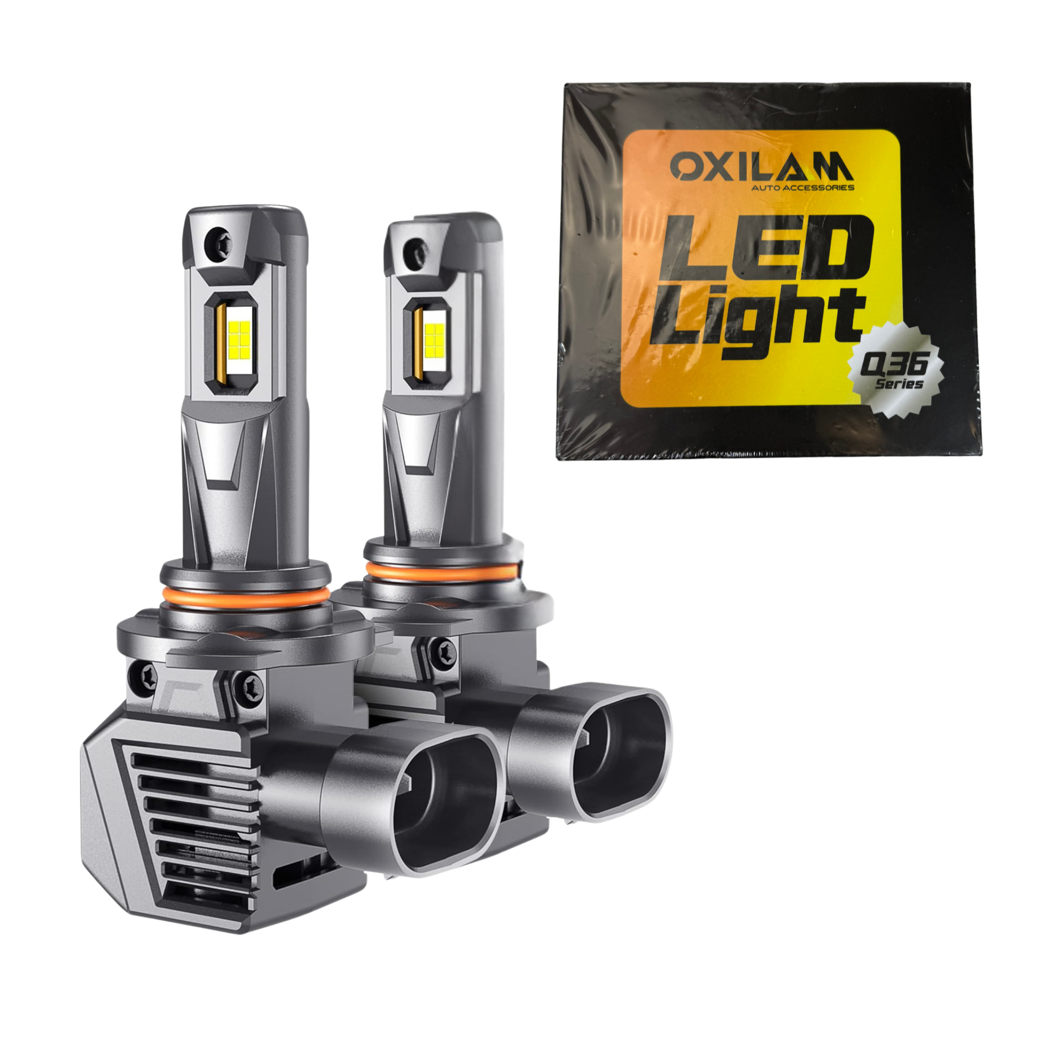 9005 LED Headlight Bulbs – 900% Brighter, 50,000LM, Plug & Play (2-Pack)