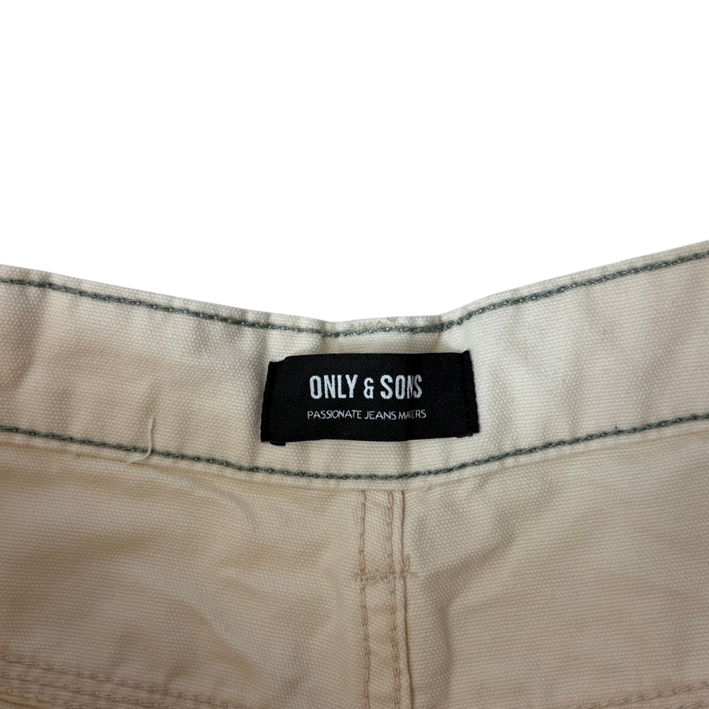 Men’s Khaki Work Pants – W29 L32 – 100% Cotton