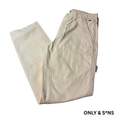 Men’s Khaki Work Pants – W29 L32 – 100% Cotton