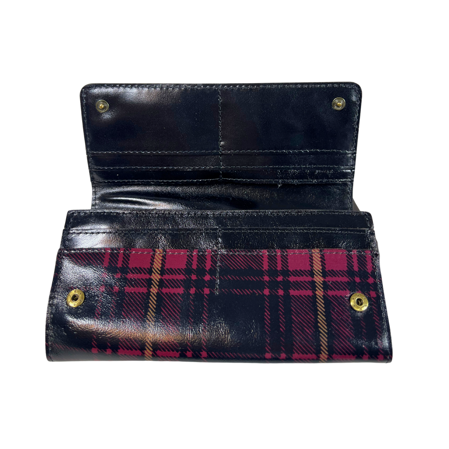 Patricia Nash Terresa Tartan Plaid Leather Wallet - RFID Protection