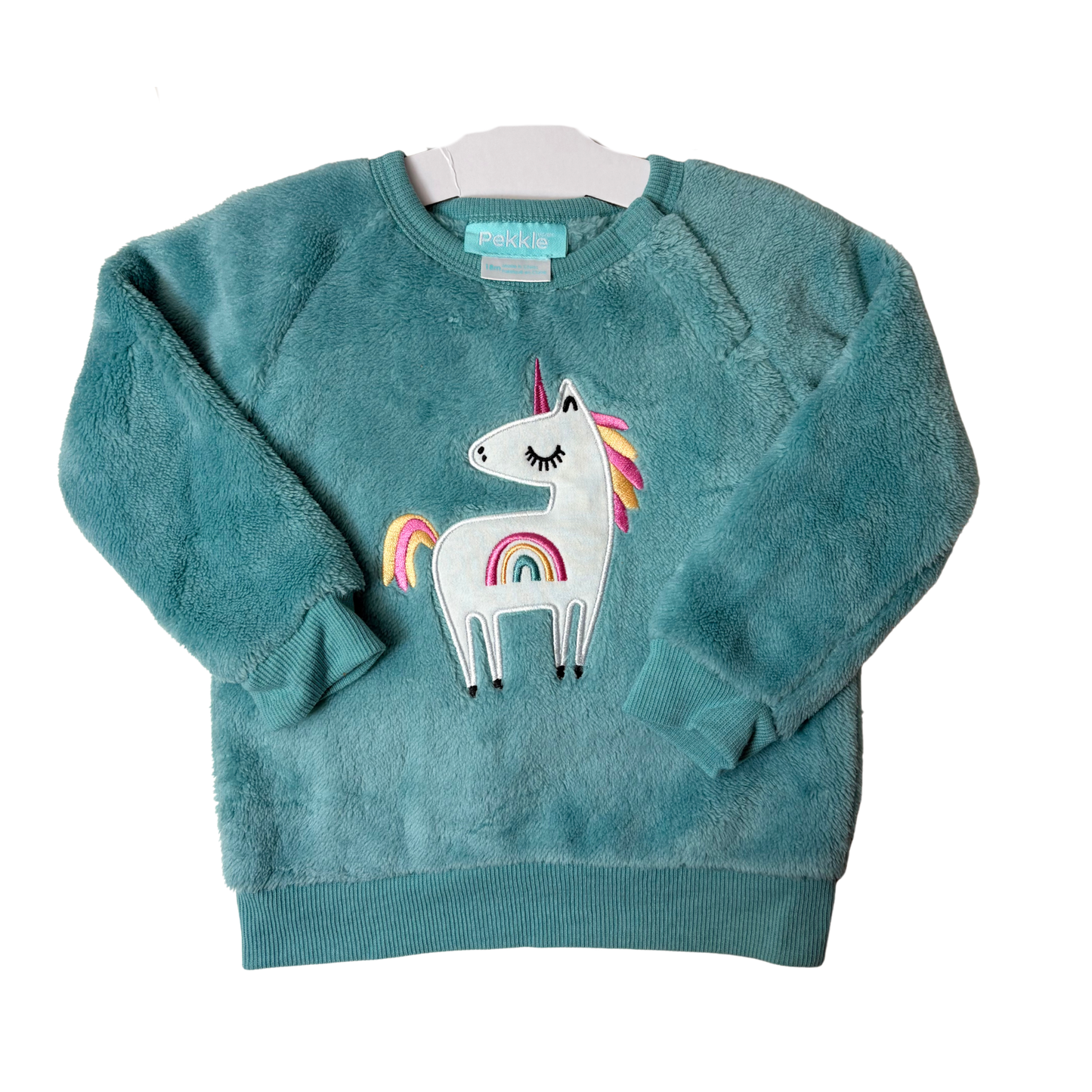 Unicorn 4-Piece Plush Top With Bodysuit & Pants