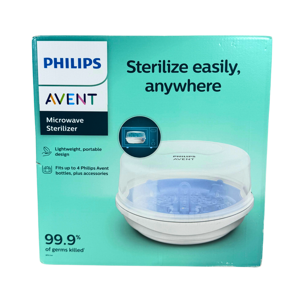 AVENT Microwave Steam Sterilizer – Fast, Chemical-Free Baby Bottle Sanitizer