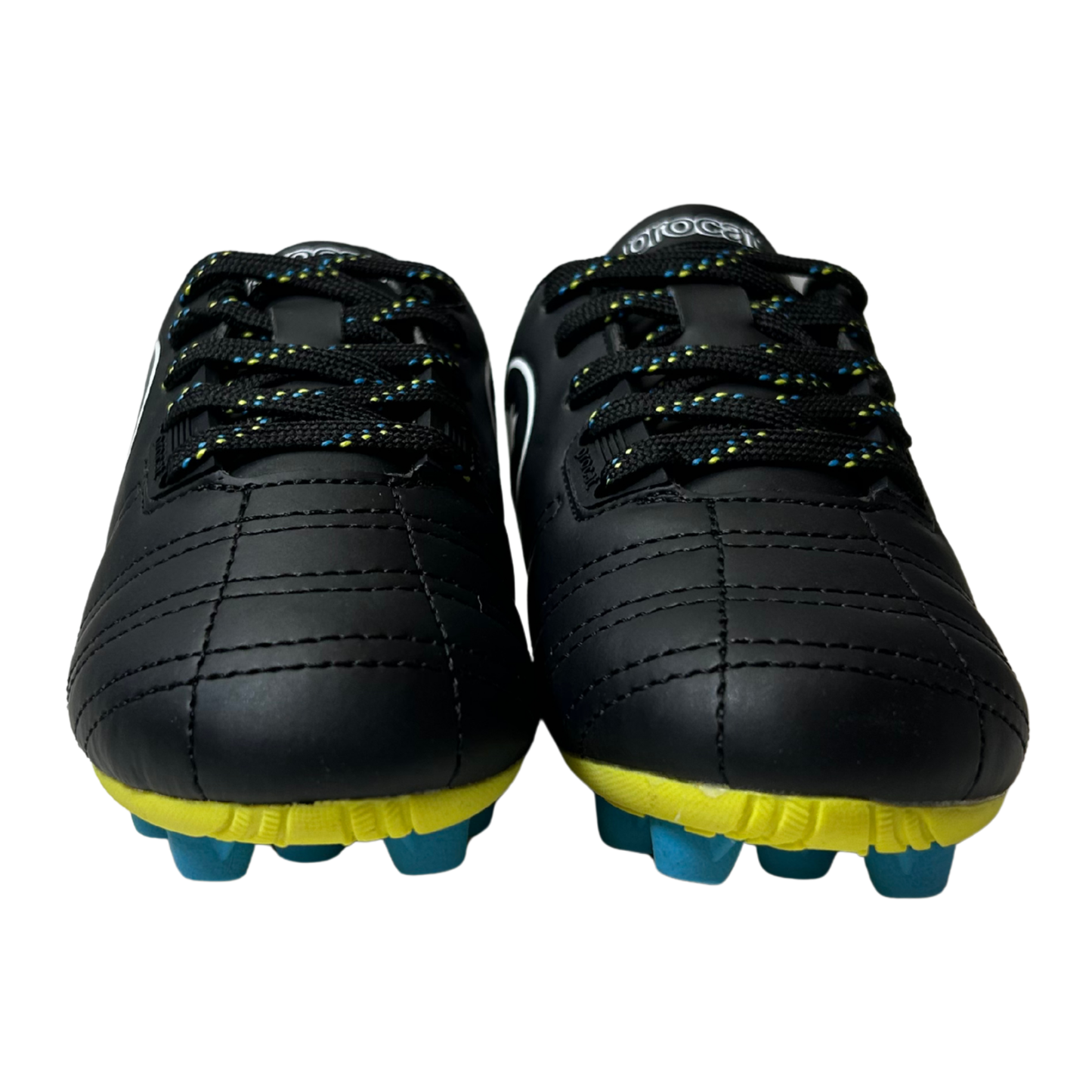 ProCat Pitch Soccer Cleats – Black/White – Size 11 – Kids