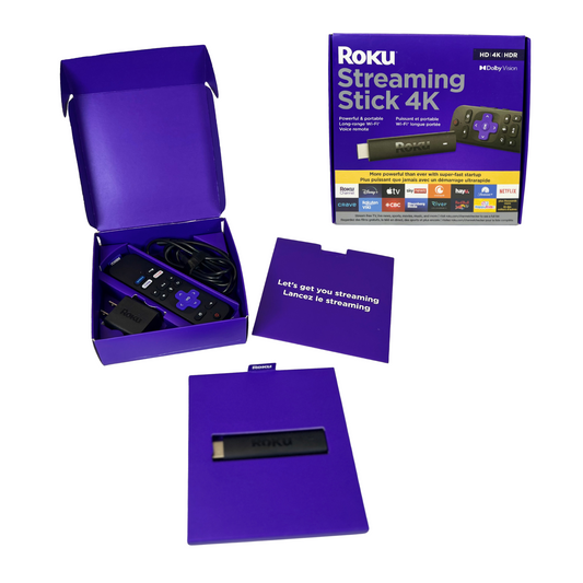 4K HDR Streaming Stick with Voice Remote & Long-Range Wi-Fi