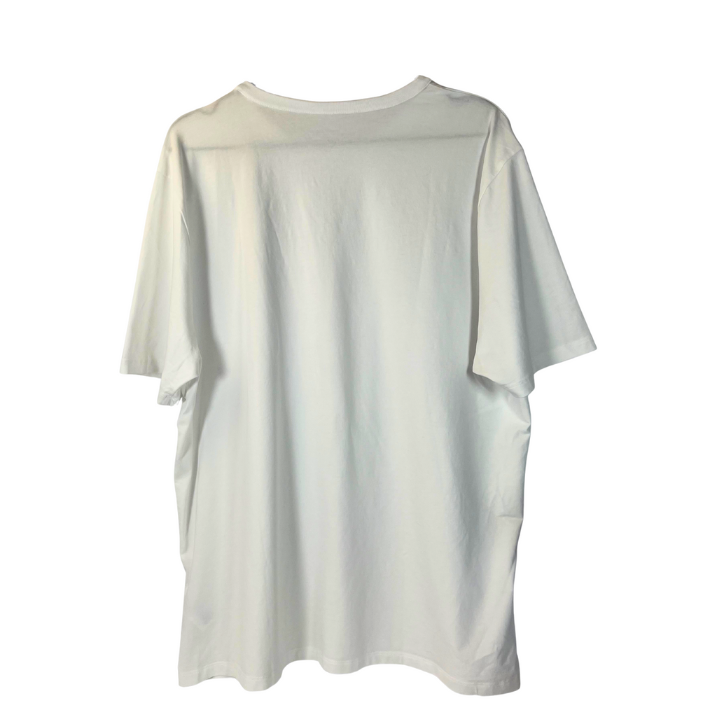 Rough Dress Men’s White T-Shirt XXL – Soft, Stretch, Classic Fit