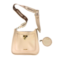 Chic White Crossbody Bag with Adjustable Straps & Matching EarPods Case