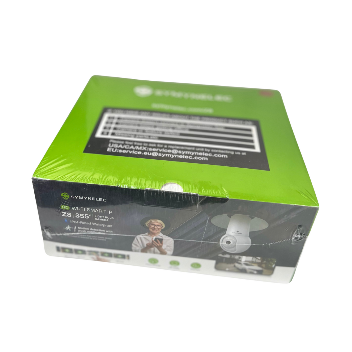 Dual-Band Light Bulb Security Camera – 2K WiFi Cam with Night Vision & Motion Detection
