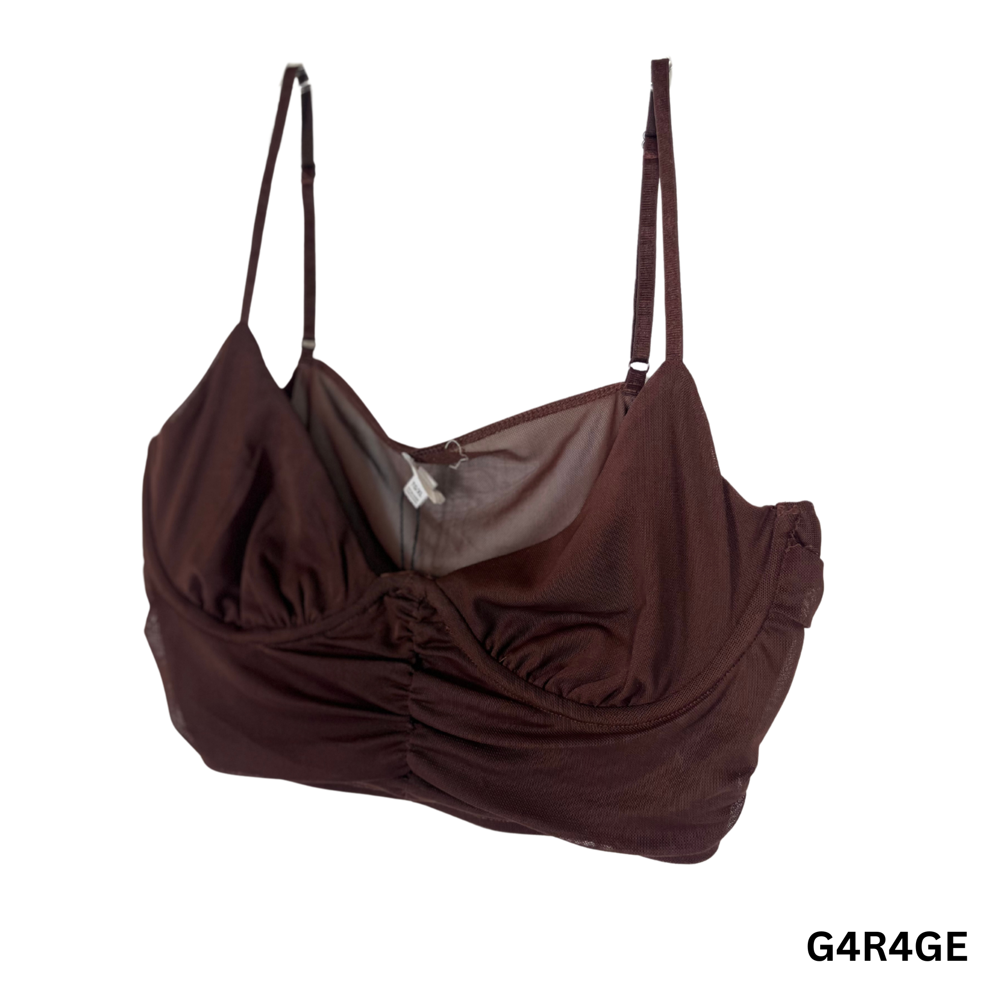 Shirred Corset Cami - XL