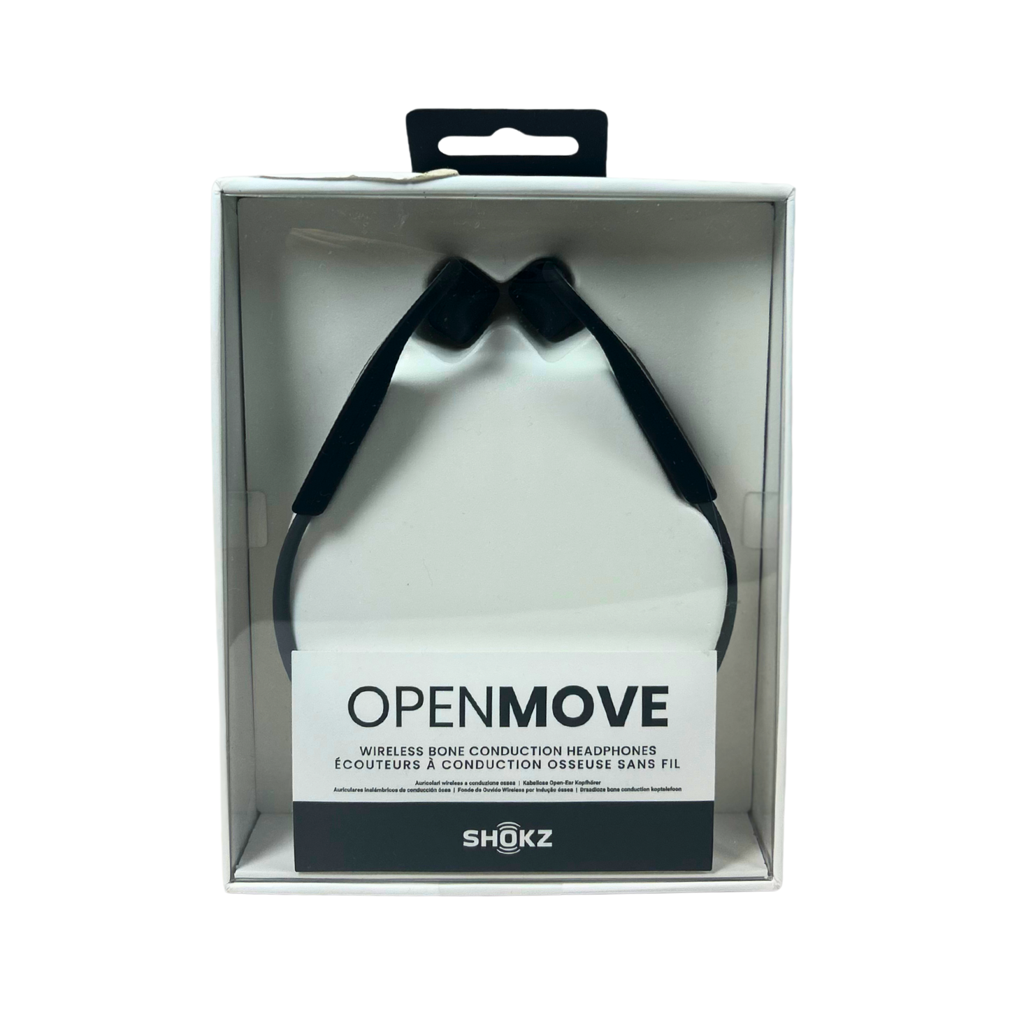 Open-Ear Bluetooth Sport Headphones – Bone Conduction Wireless Earphones, Sweatproof, Lightweight, 6-Hour Battery