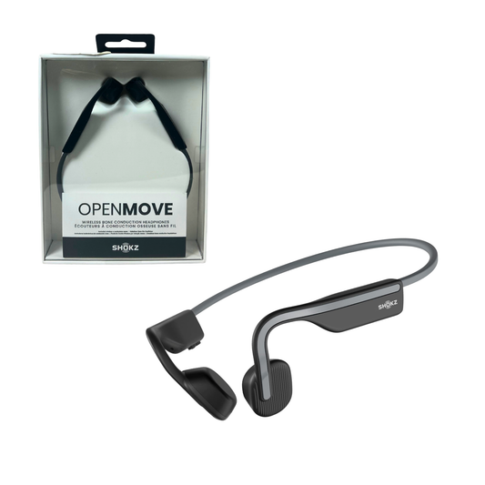 Open-Ear Bluetooth Sport Headphones – Bone Conduction Wireless Earphones, Sweatproof, Lightweight, 6-Hour Battery