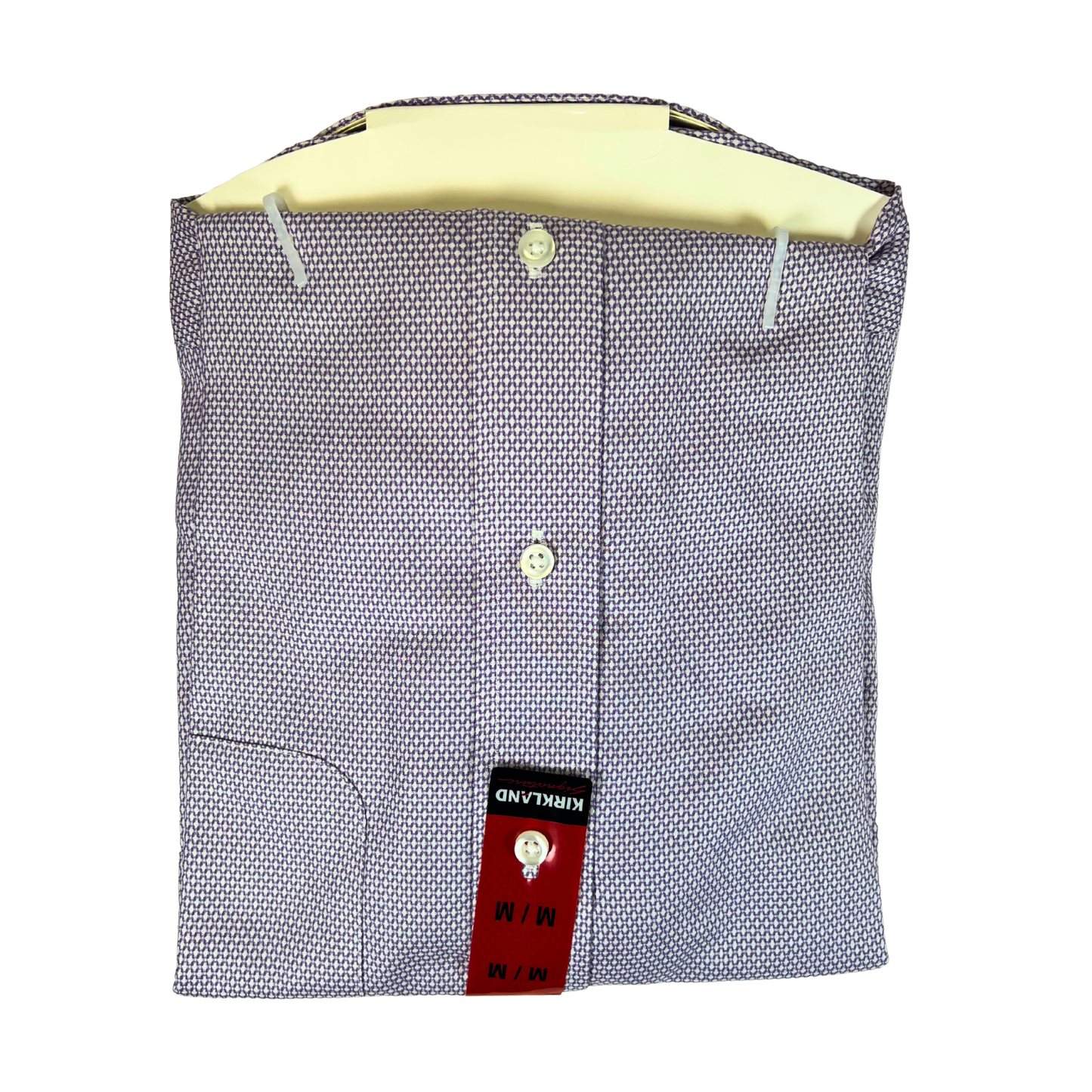 Men’s Short Sleeve Sport Shirt with Stretch, Non-Iron Fabric – Size M