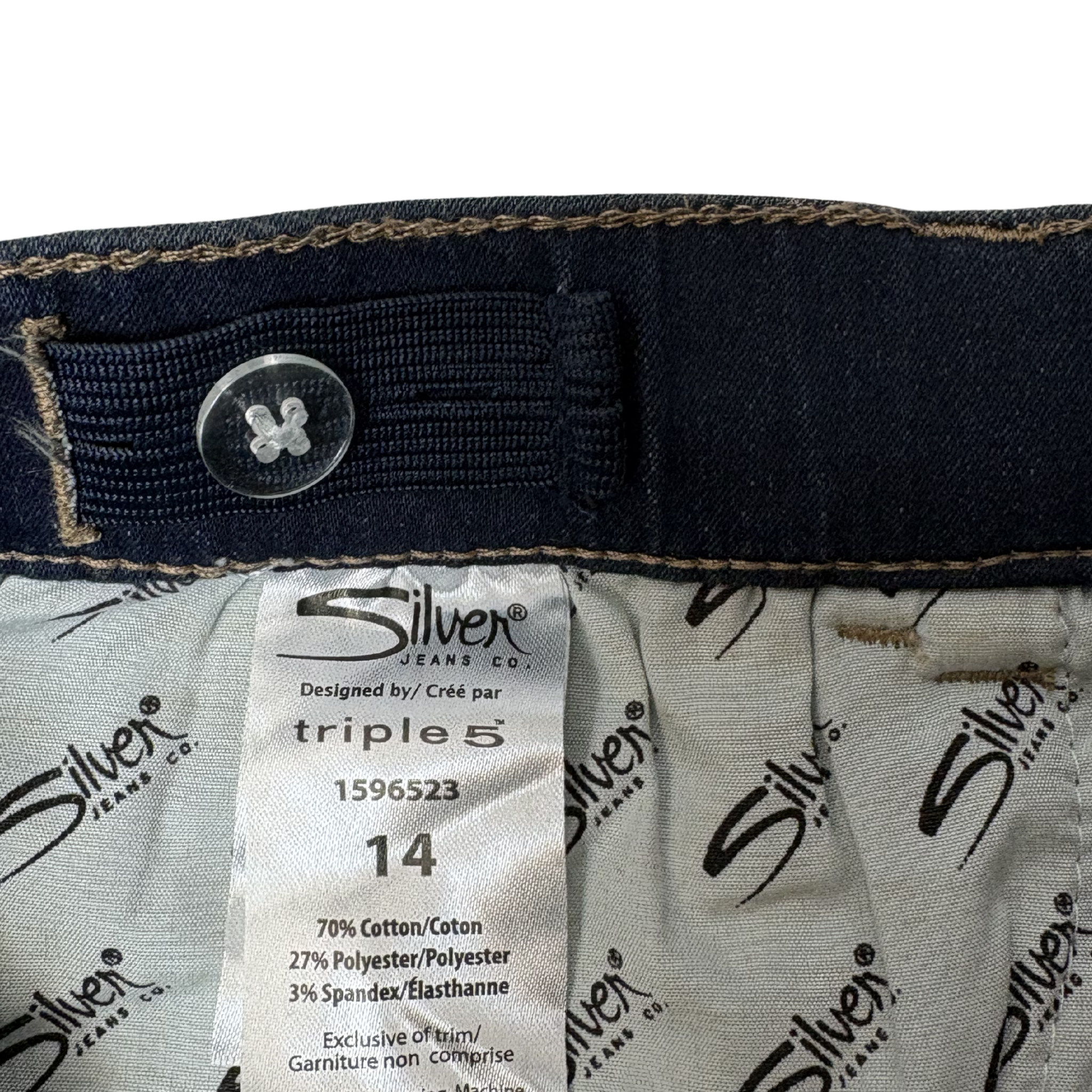 Boys’ Blue Skinny Fit Jeggings – Size 14