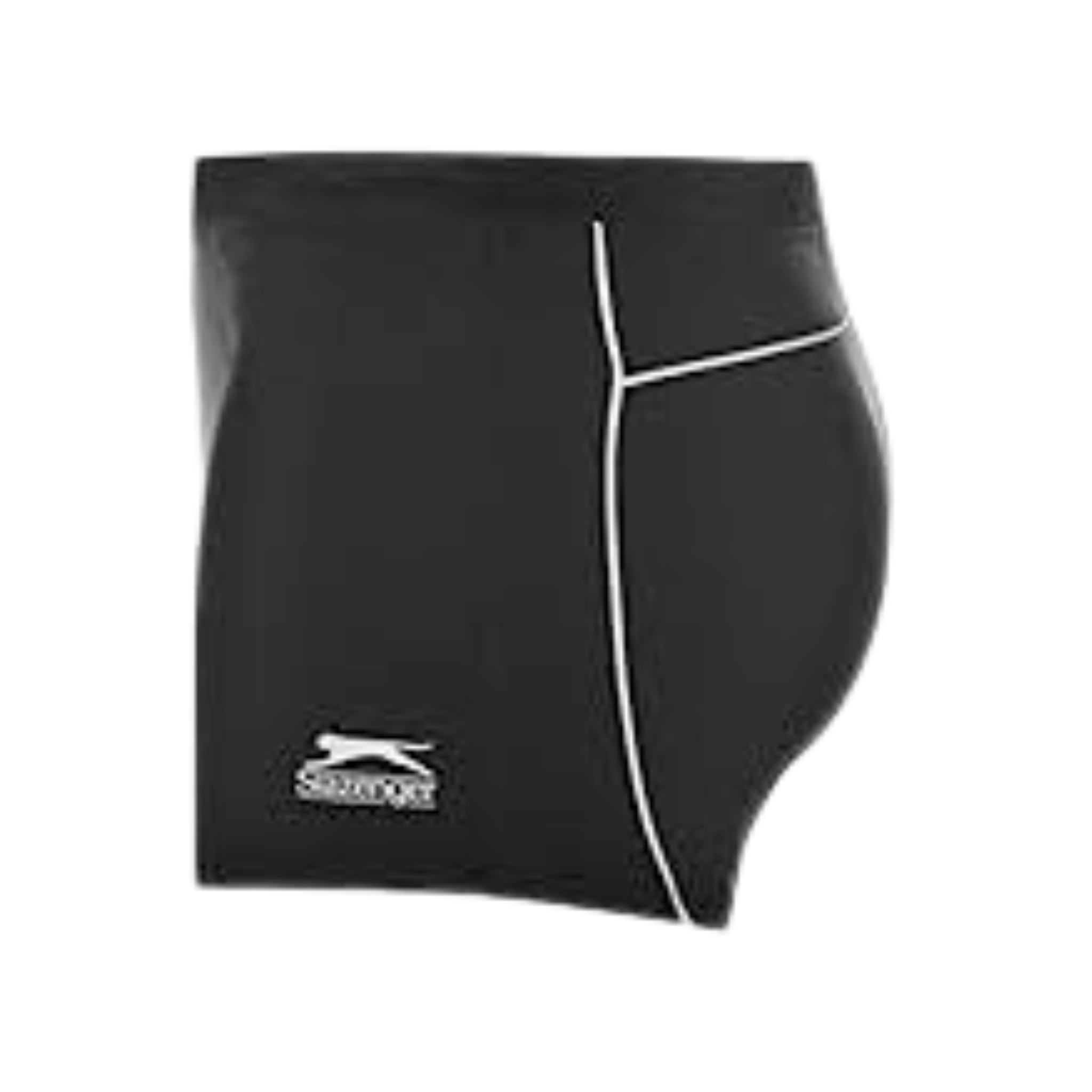 Slazenger Men's Swim Boxer Shorts – Black/White – Size 4XL