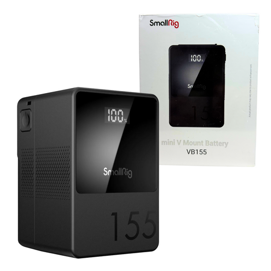 SmallRig VB155 V-Mount Battery 155Wh 10500mAh 14.8V OLED 65W USB-C D-Tap DC Ports