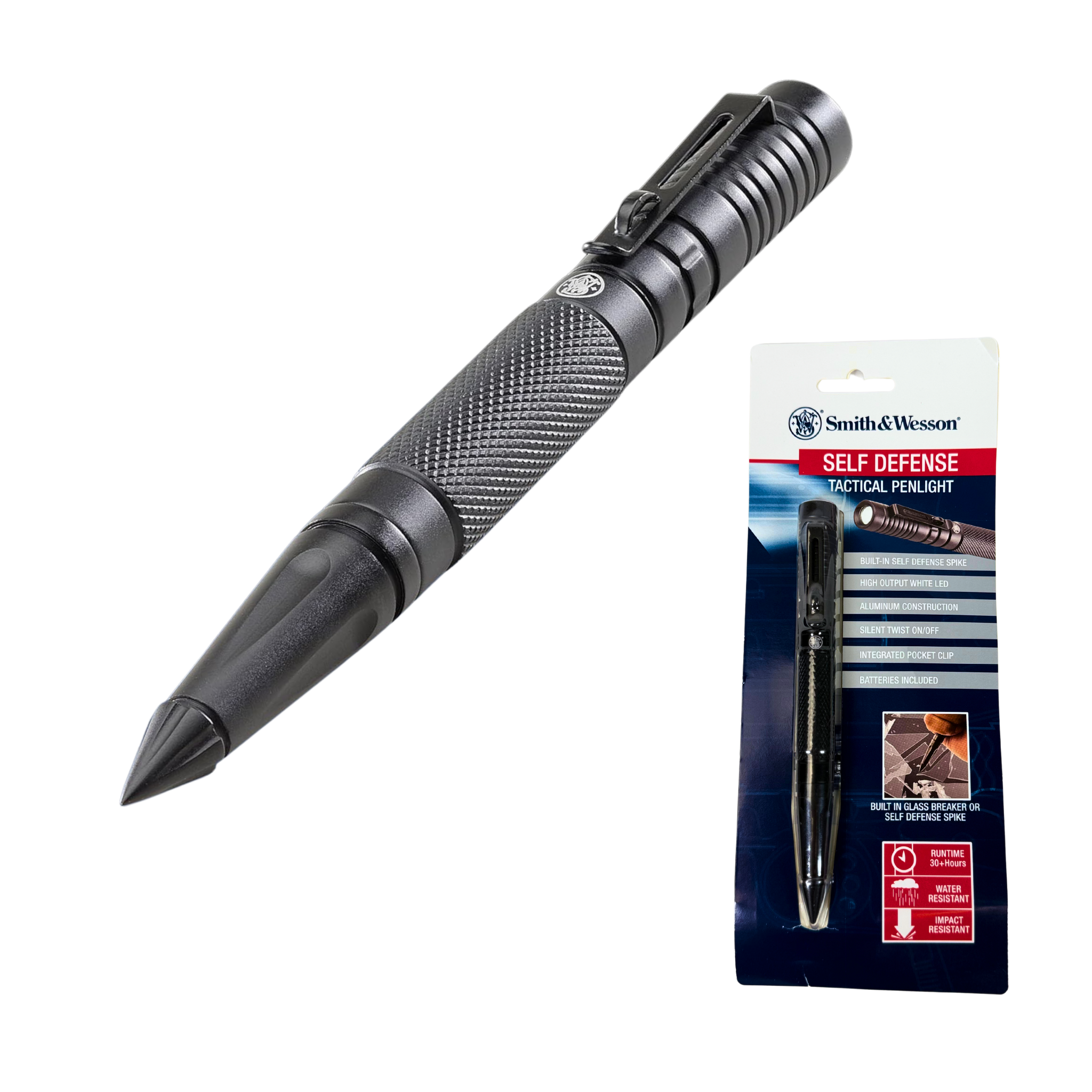 Tactical Penlight | LED Flashlight, Aluminum, EDC Survival Tool