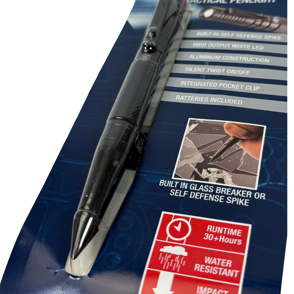 Tactical Penlight | LED Flashlight, Aluminum, EDC Survival Tool