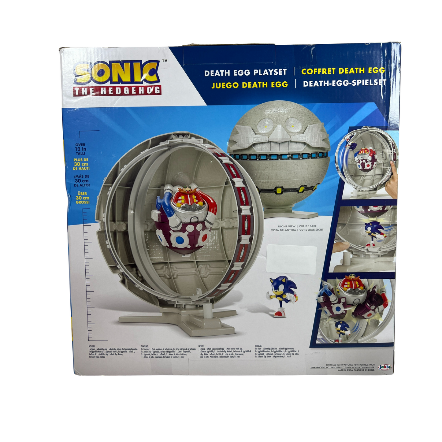 Sonic the Hedgehog Death Egg Playset with 2.5" Sonic Figure – Epic Battle Action