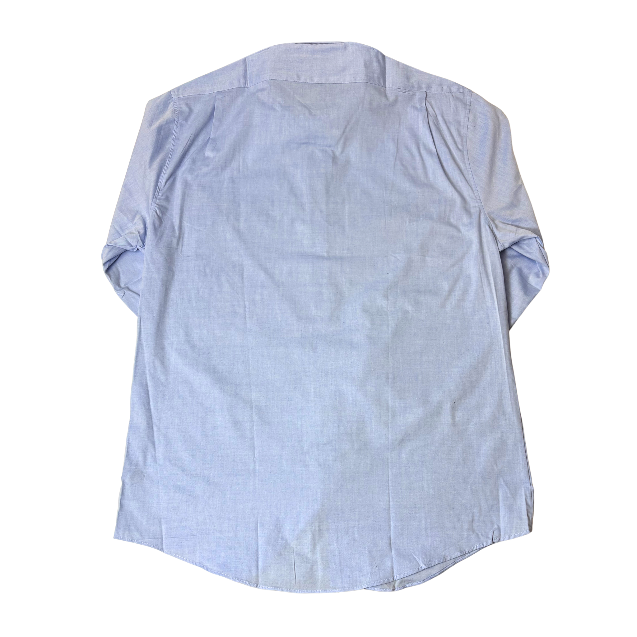 Men’s Light Blue Button-Down Dress Shirt – Size 40 (M)