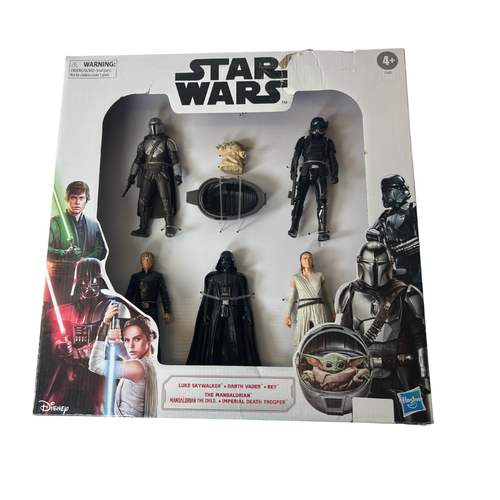6-Piece 6-Inch Action Figure Set – Iconic Galactic Heroes & Villains for Kids 4+