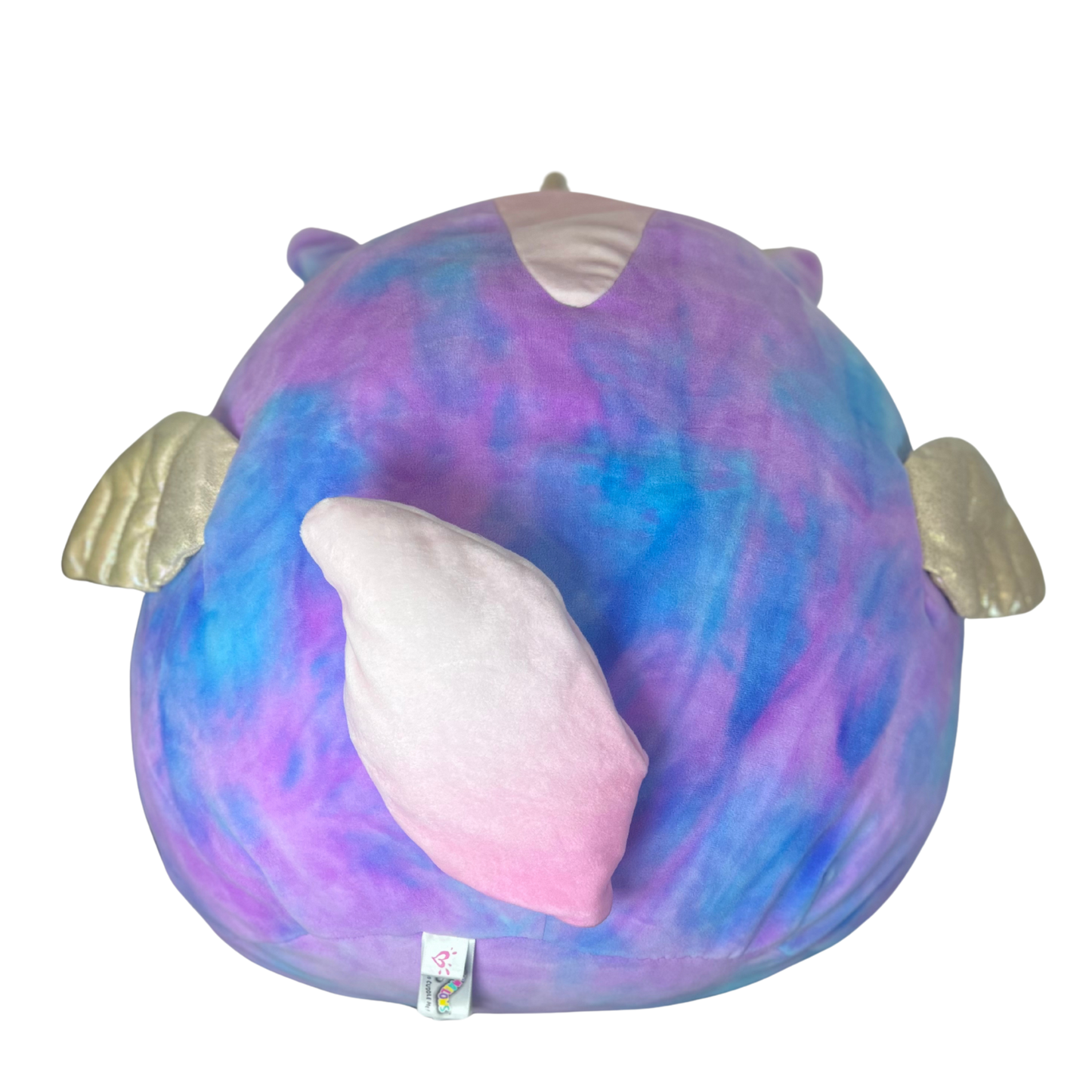 16" Starry Tie-Dye Unicorn Plush | Soft Cuddly Toy with Sparkly Details & Golden Horn