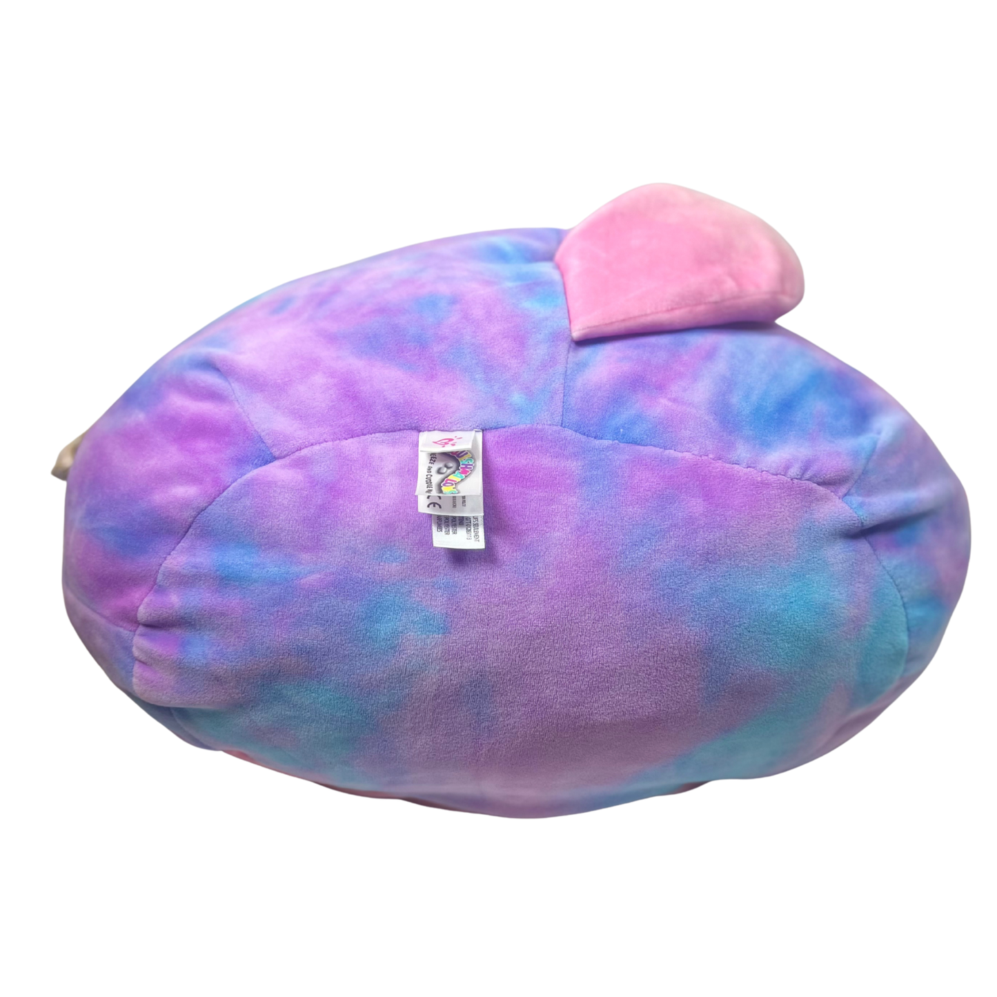 16" Starry Tie-Dye Unicorn Plush | Soft Cuddly Toy with Sparkly Details & Golden Horn