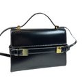 Strap-Detail Crossbody Bag | Black