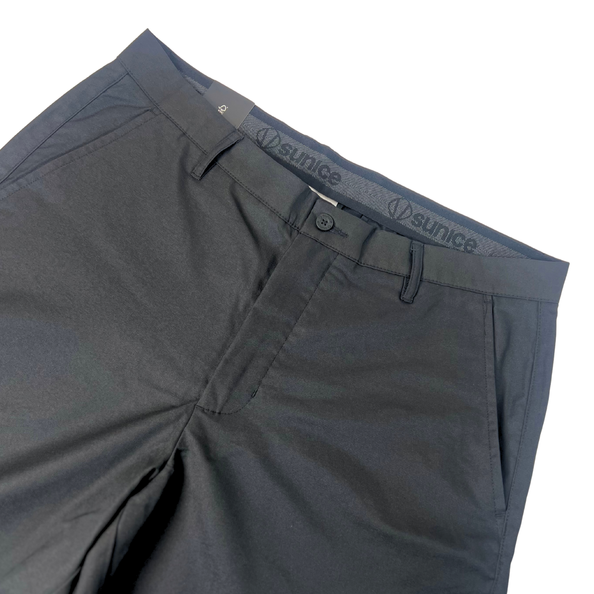 Sunice Men’s Black Golf Shorts – Size 34, Performance Stretch