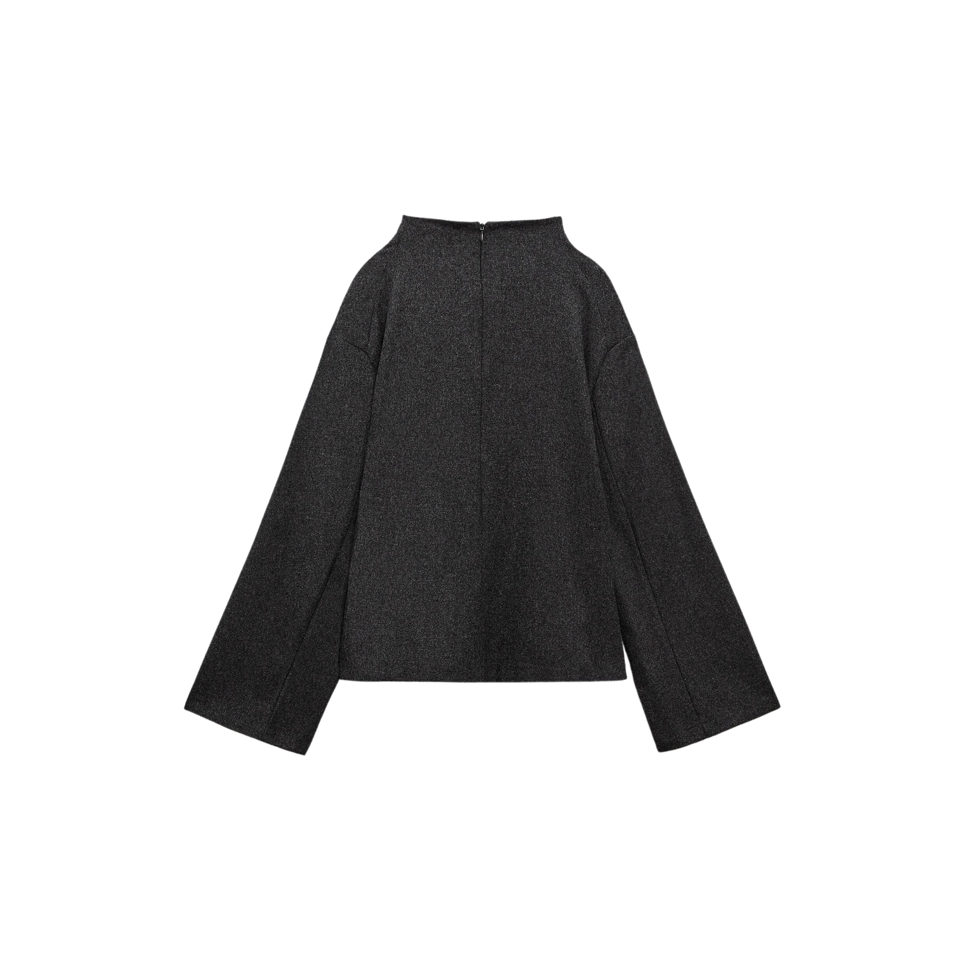 zara ladies blouses zara blouses Dark grey Wool