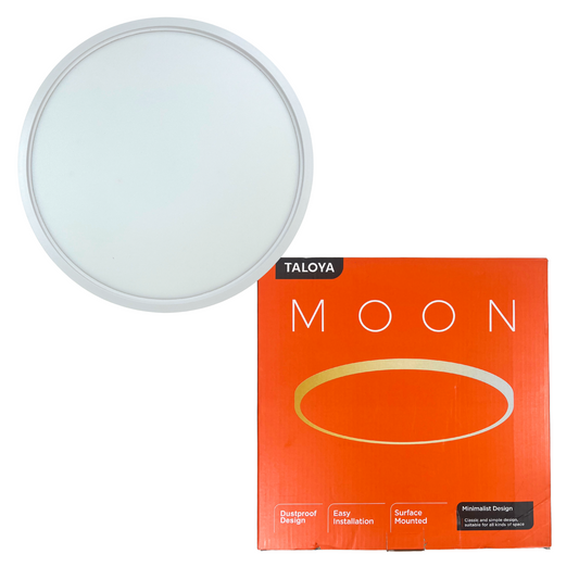 Flush Mount 12 Inch LED Ceiling Light – 20W, Ultra-Thin, 5 Color Temperatures, Modern Round Fixture