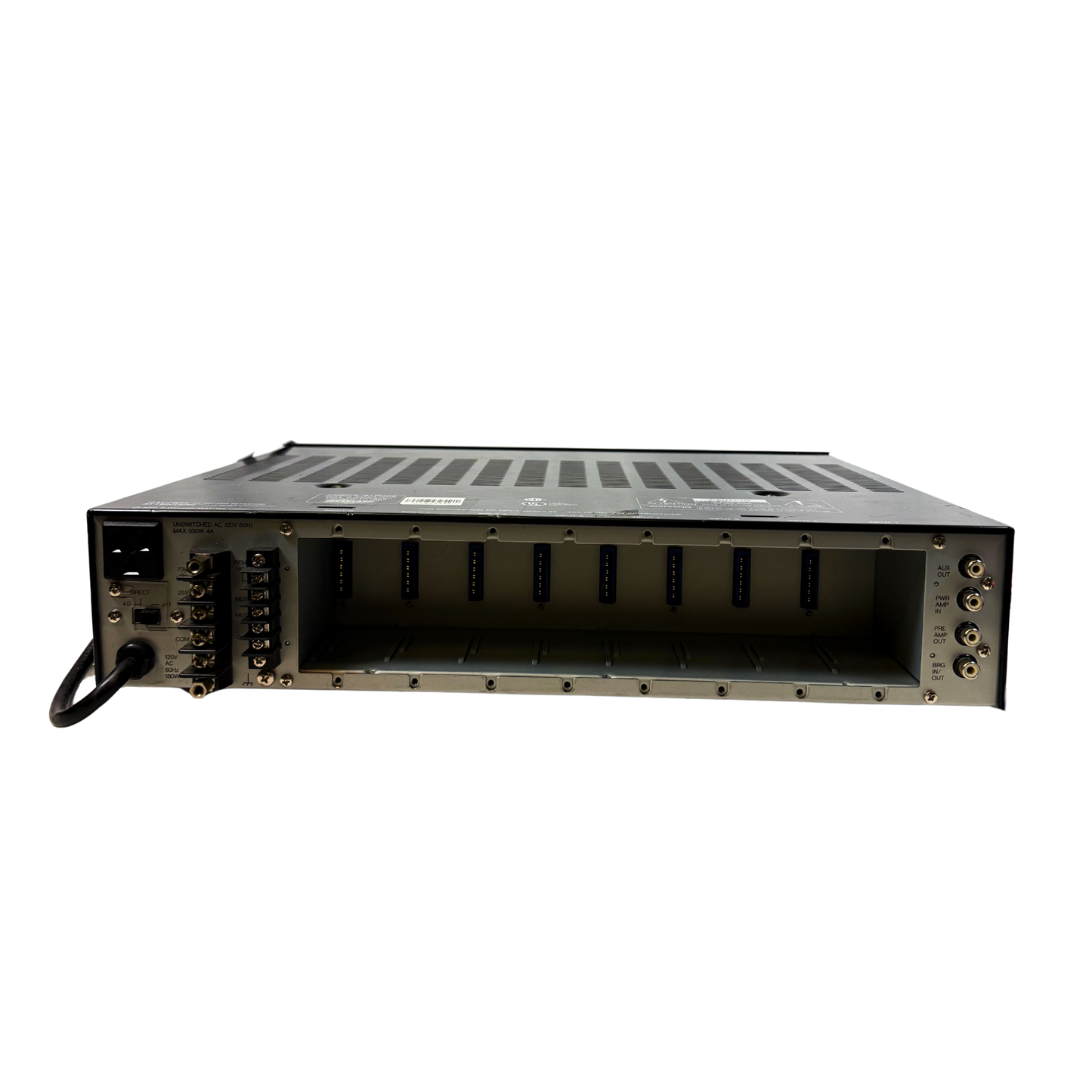 8-Channel Mixer Power Amplifier – 120W Output, Wide Frequency Range, Audio Controls
