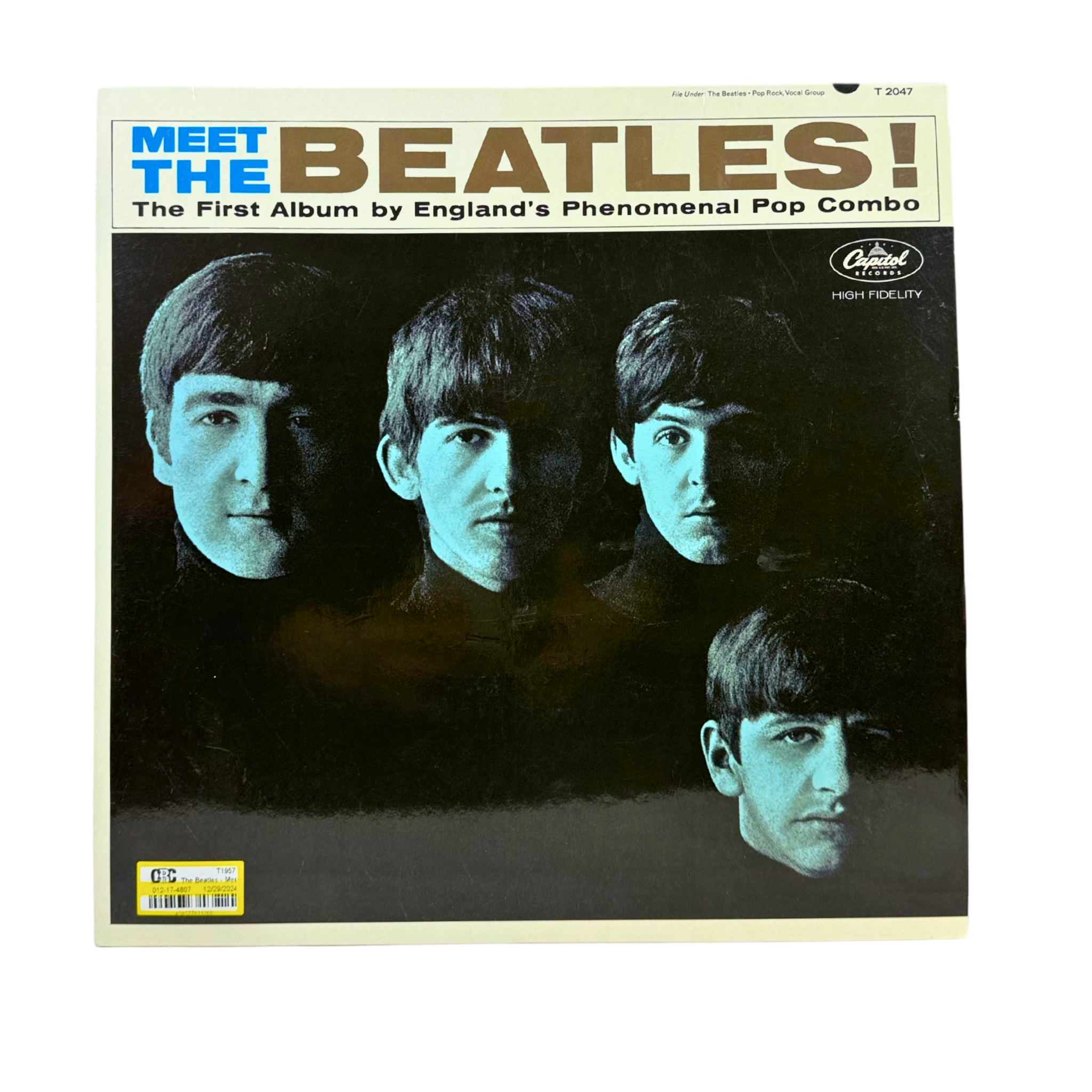 The Beatles – Meet the Beatles! Limited Edition Opaque Blue Vinyl LP