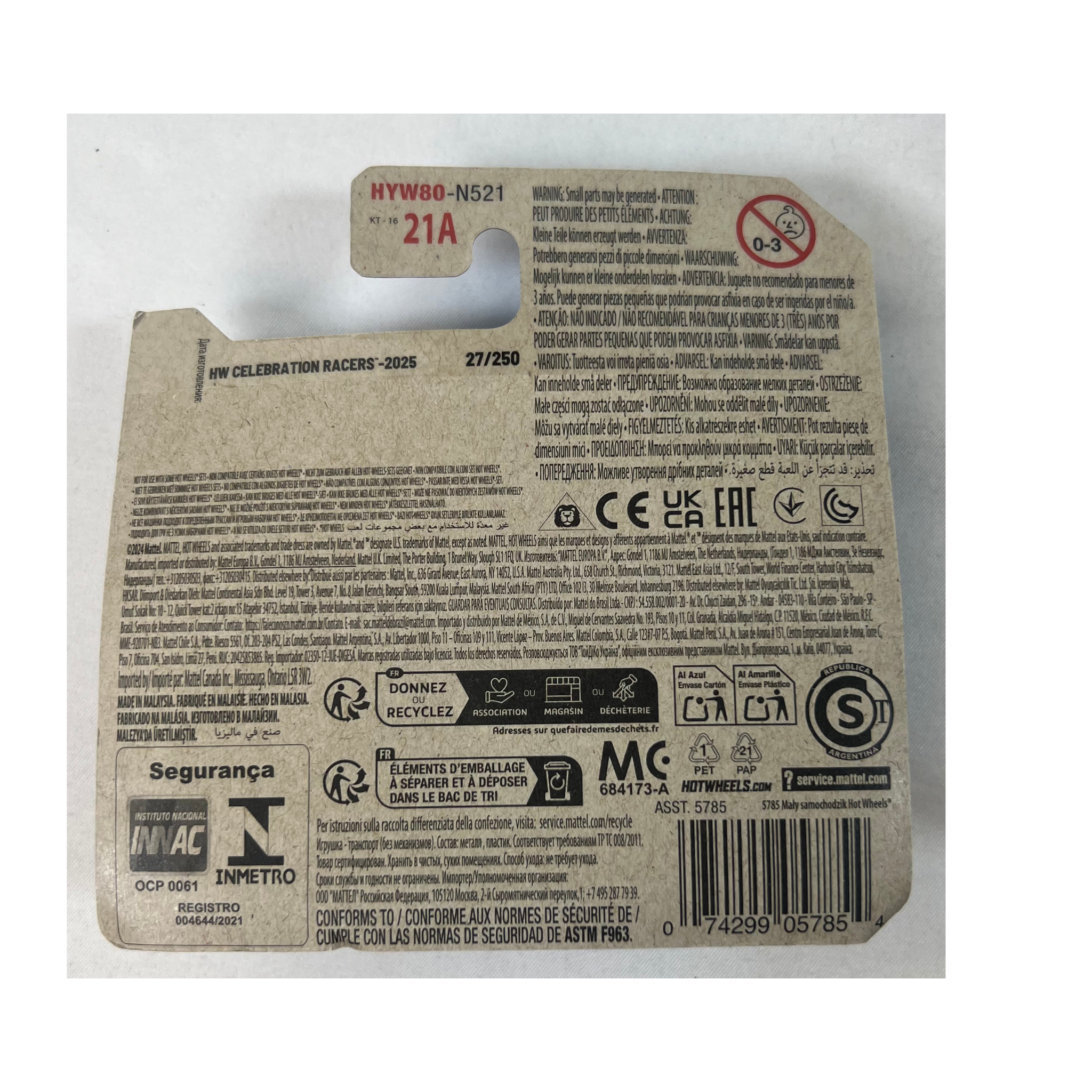 Twin Mill Gen-E 1:64 Die-Cast Car, Celebration Racers 1/10