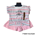 Girls’ 2-Piece Summer Set Short Sleeve Shirt & Pink Shorts Size 3T