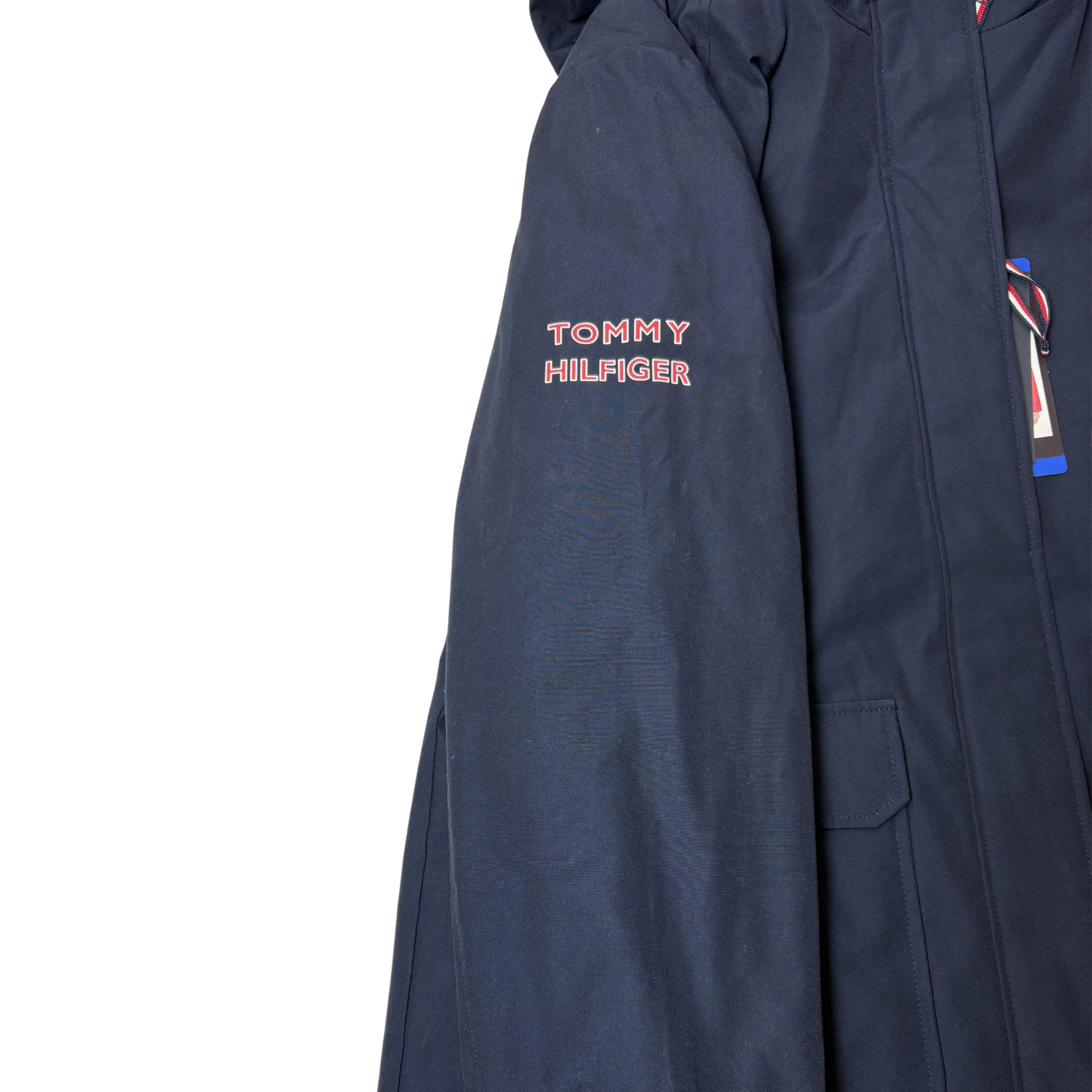 Women's Dark Blue and Red 2-in-1 Jacket - L