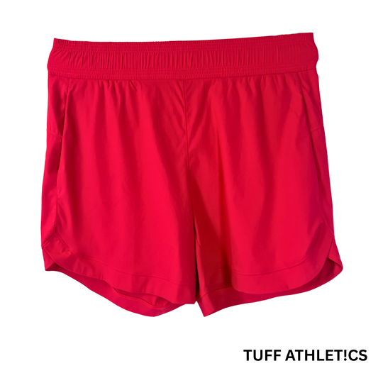 Tuff Active Pink Women's Athletic Shorts – Size M, 6" Inseam