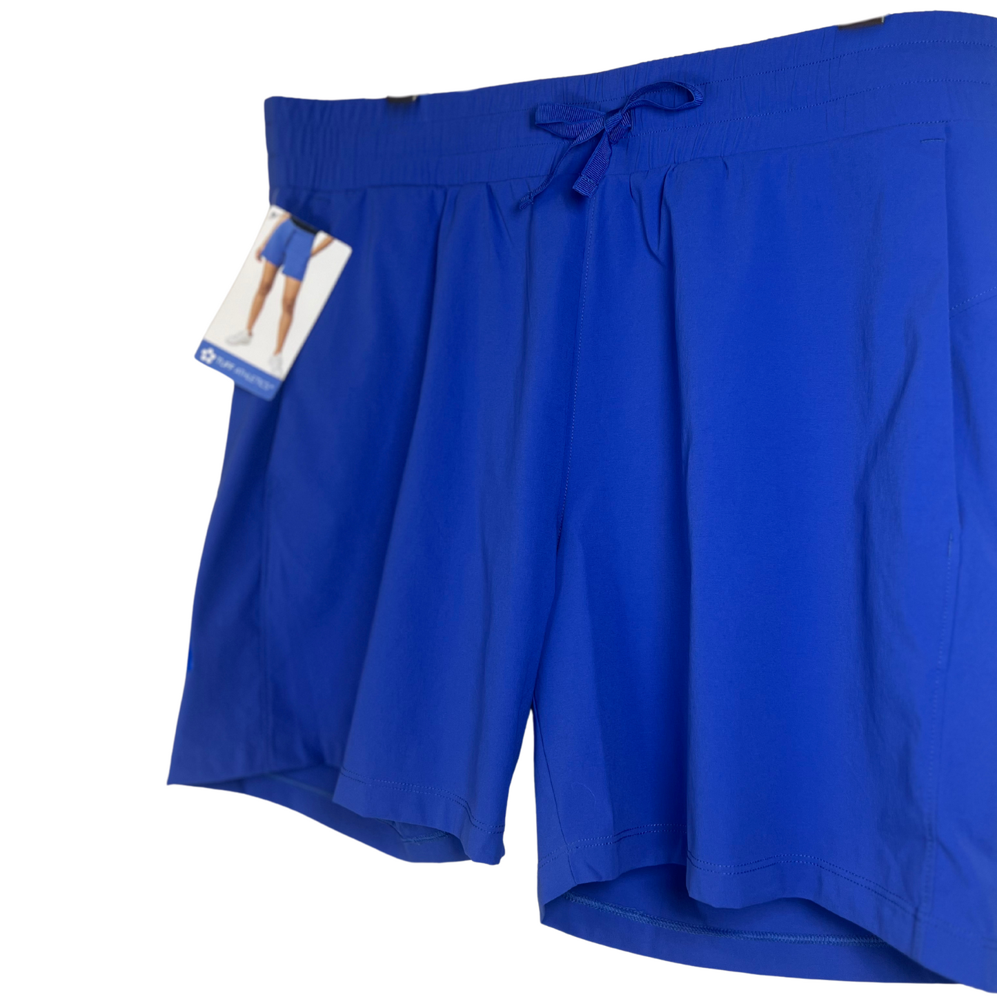 Blue Women's Athletic Shorts - Size L