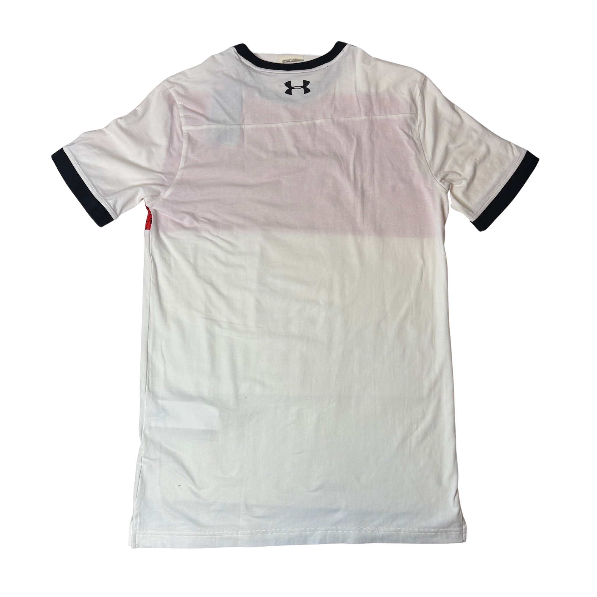 UA Men's White Short Sleeve T-Shirt - S