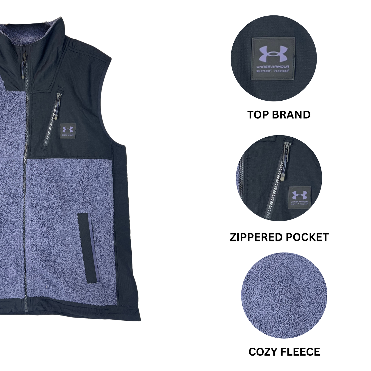 Under Armour Men's Mission Boucle Vest - L