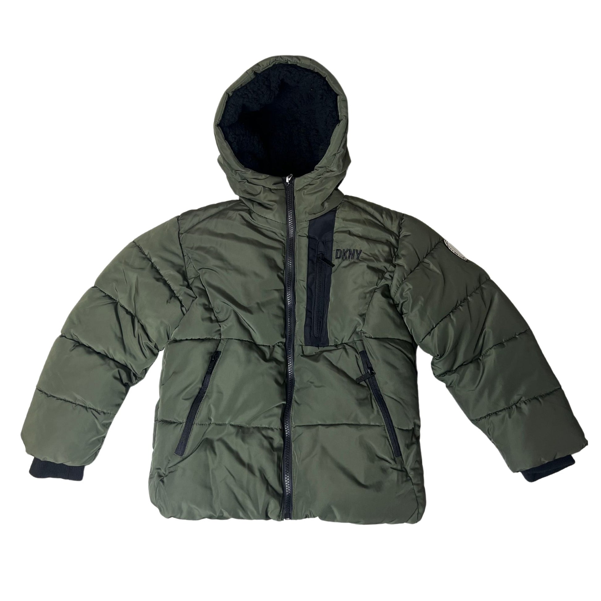 DKNY kids winter jacket Green