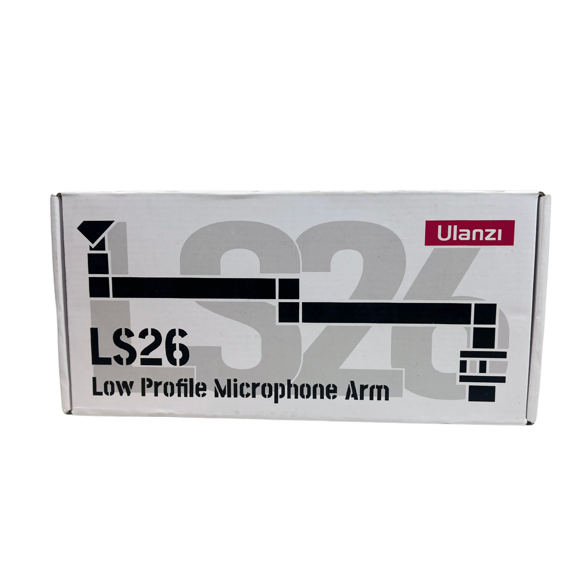 ULANZI LS26 Low Profile Mic Arm – 360° Rotatable, Aluminum Desk Mount for Podcast, Streaming, Gaming, Radio