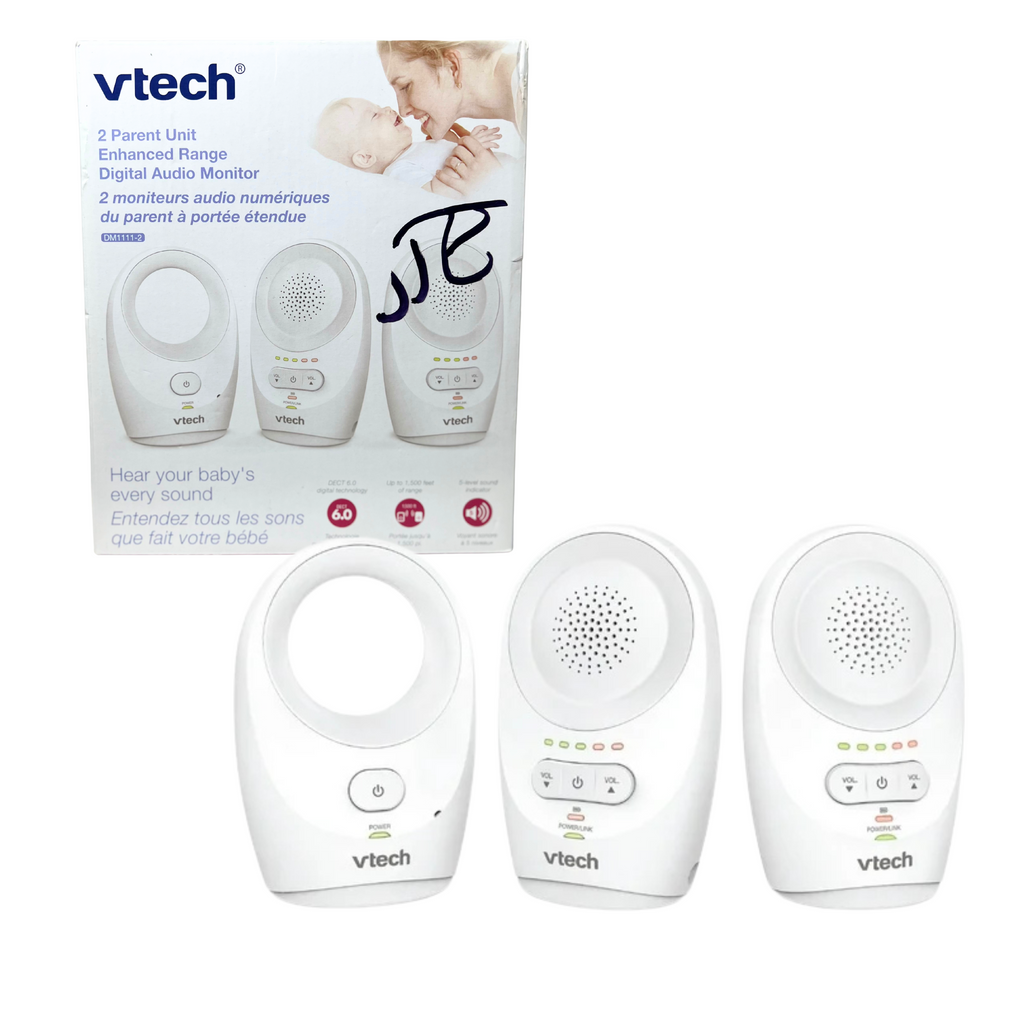 VTech Enhanced Range Digital Audio Baby Monitor w/ 2 Parent Units (DM1111-2)