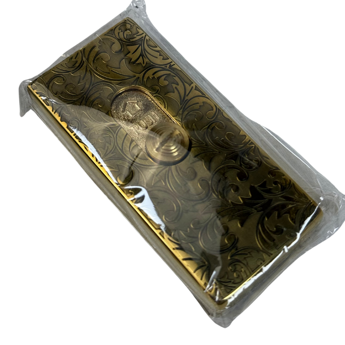 Vintage Windproof Trench Lighter – Refillable & Compact (No gas)