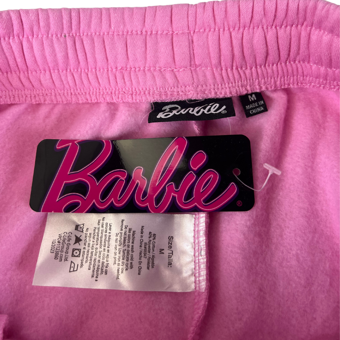 Barbie Women’s Pink Jogger Sweatpants – M, 2023 Edition