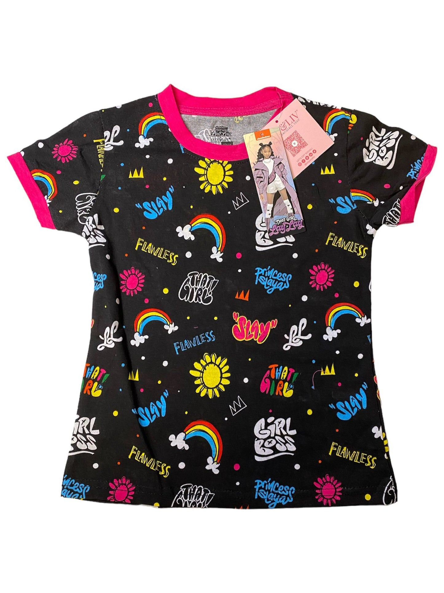 T-shirt Cette Fille Lay Lay - S (6)