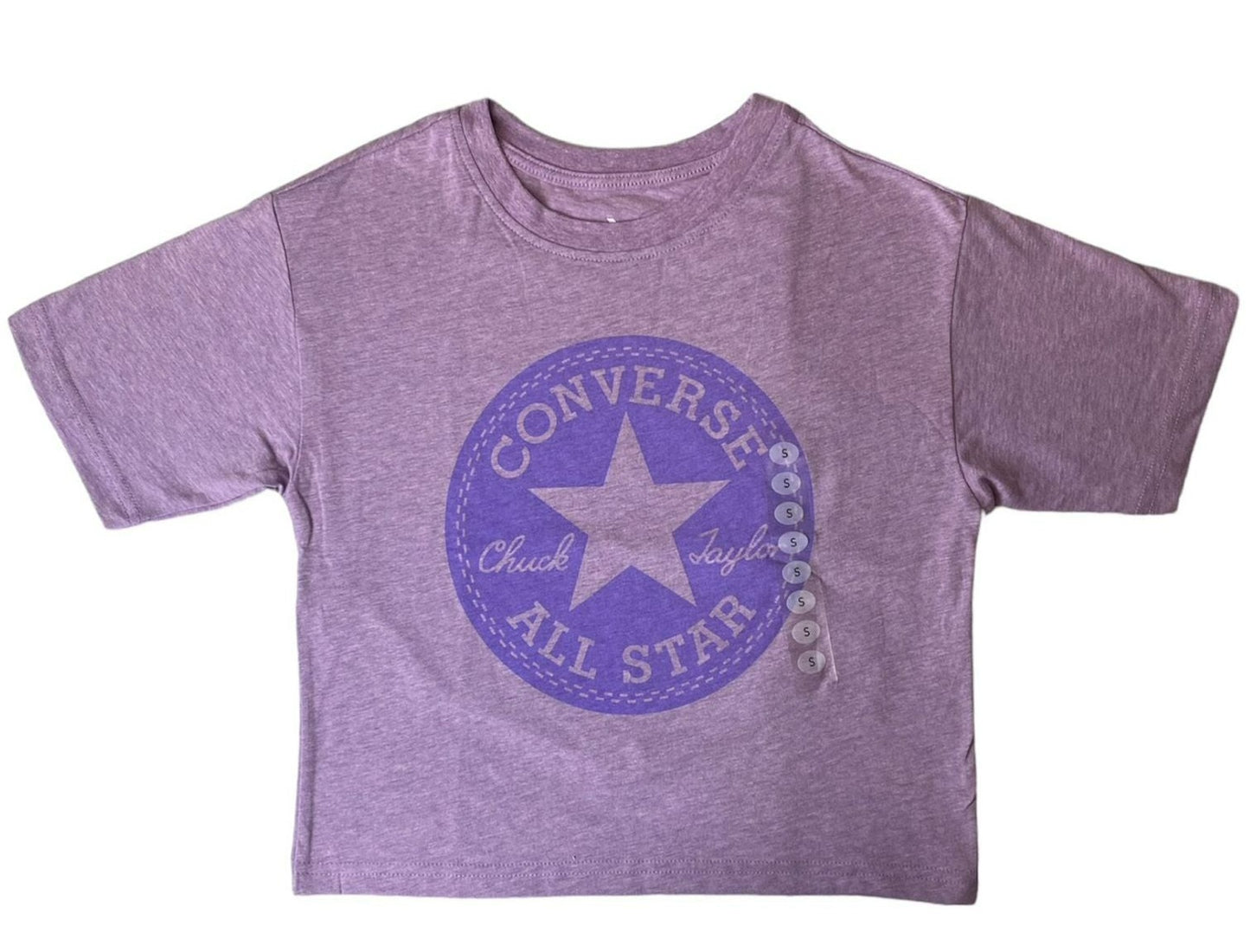 Girls Violet Star Heather Shirt