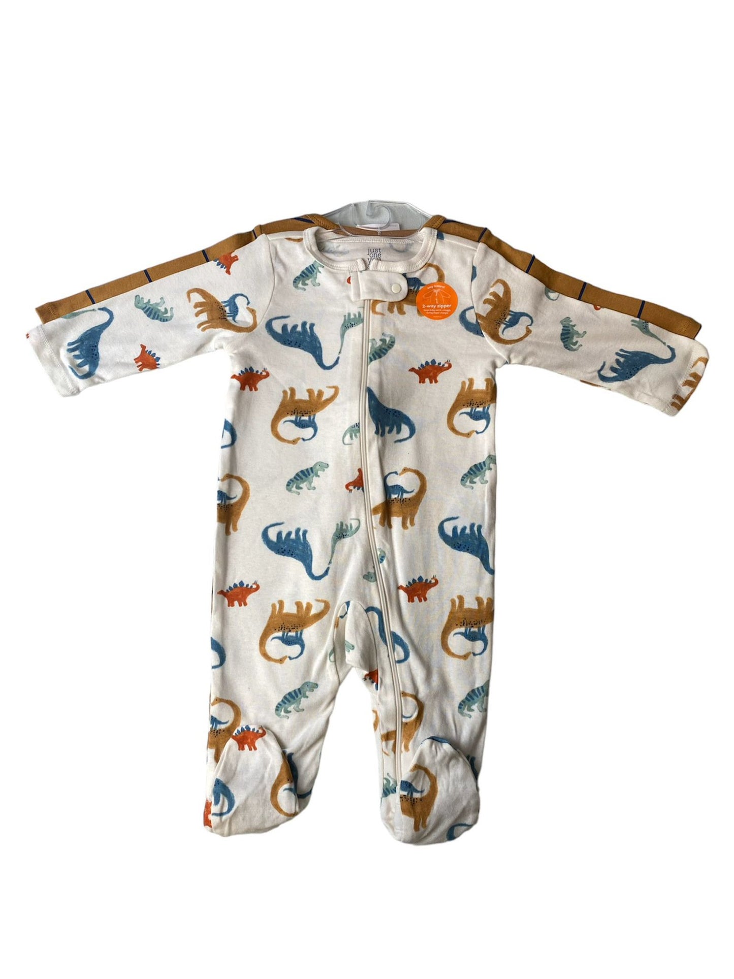 Boys 2-Pack Dinosaur One Piece - 6m