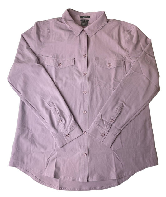 Women's Light Purple Departure Long Sleeve Shirt