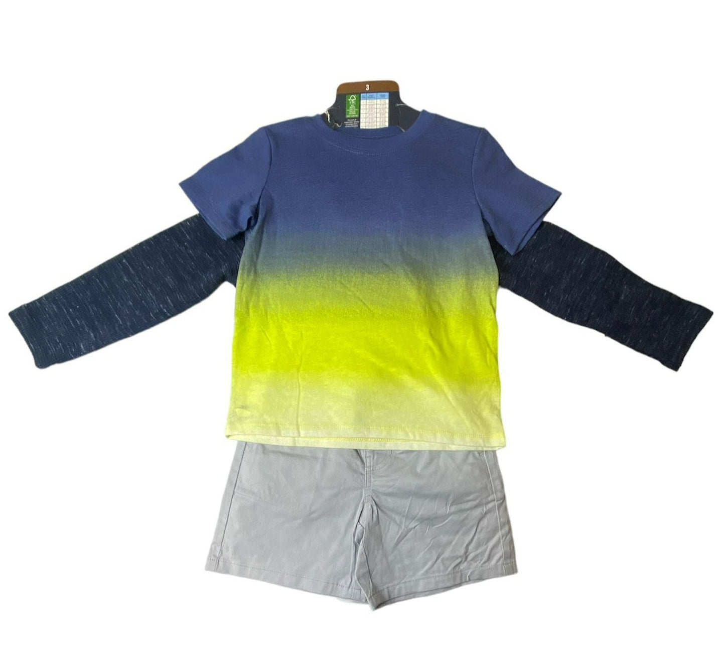 Boys Blue and Green 3-Piece Set - 3